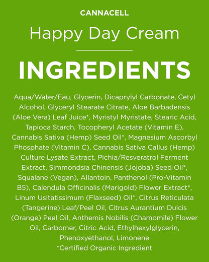 Cannacell Happy Day Cream 50G