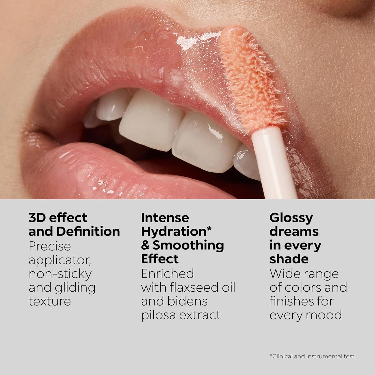 3D Hydra Lipgloss 17 - Brillant À Lèvres Hydratant Effet 3D Longue Tenue, Finition Ultra Brillante, Texture Confort Non Collante, Lip Gloss Professionnel