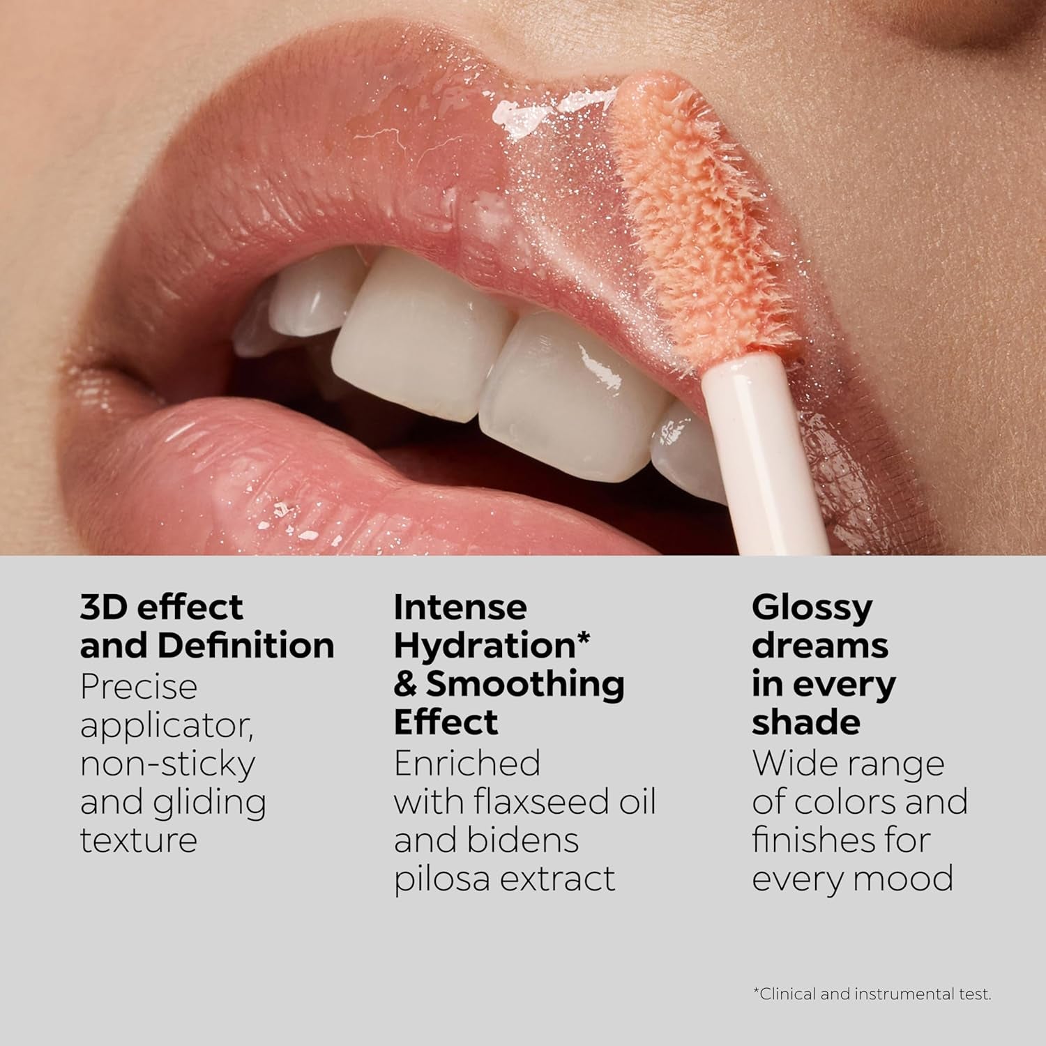 3D Hydra Lipgloss 17 - Brillant À Lèvres Hydratant Effet 3D Longue Tenue, Finition Ultra Brillante, Texture Confort Non Collante, Lip Gloss Professionnel