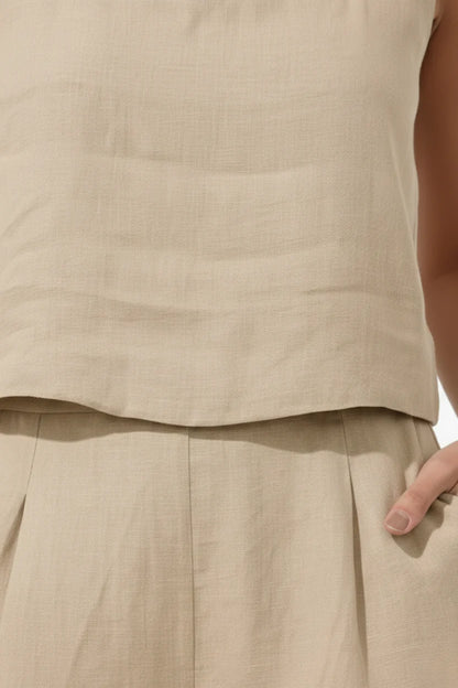 Aurora | Linen Two-Piece Set
