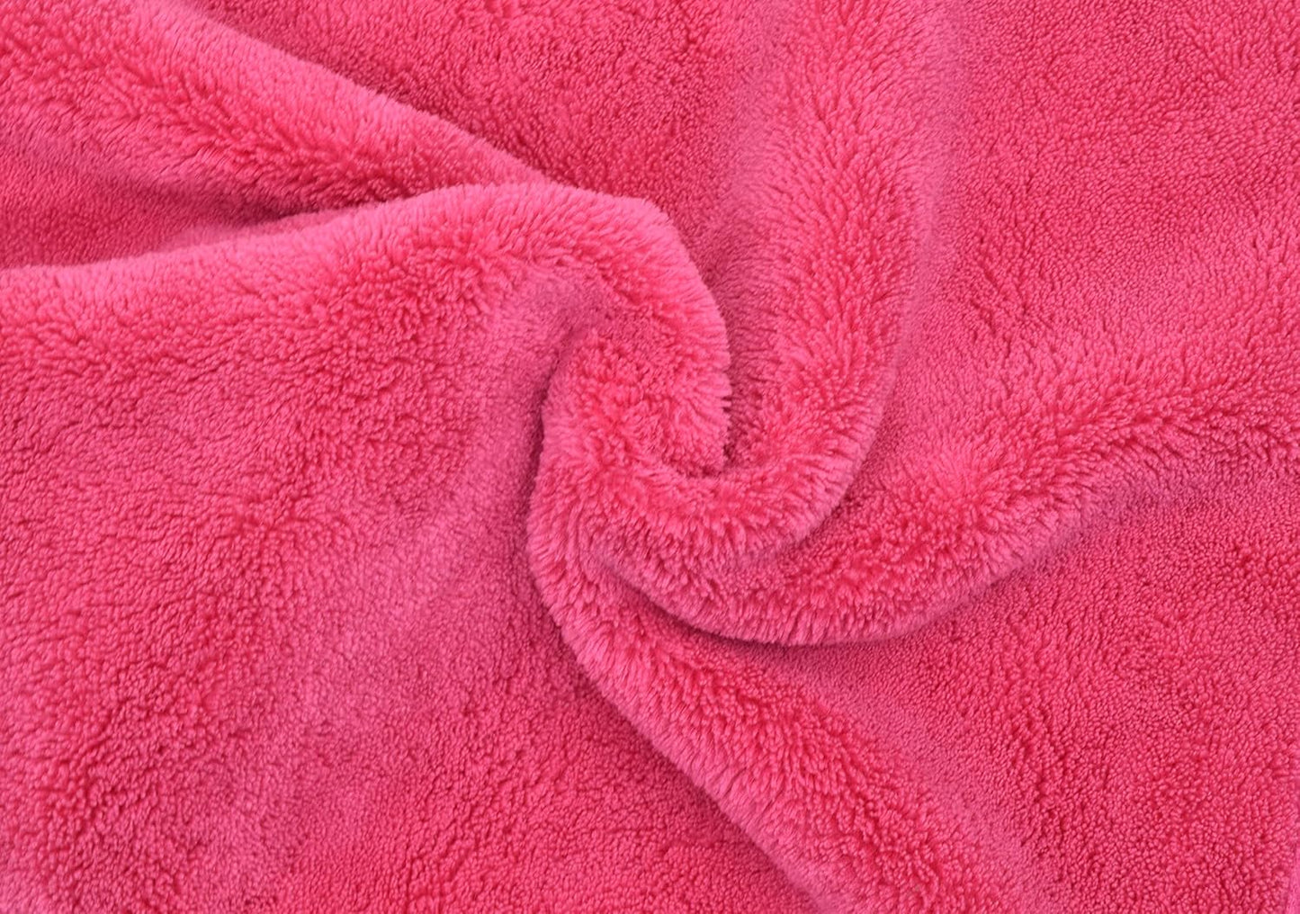 Lot De 12 Chiffons Démaquillants Réutilisables En Microfibre Douce Pour Le Visage, Les Yeux, Les Lèvres - 5 X 5Inch - Rose Foncé