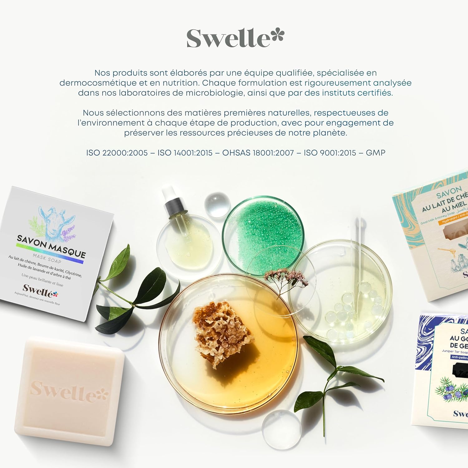 Savon Collagène 100 Gr 1Pc Savon Solide Hydratant & Nettoyant | Peau Sèche & Sensible | Usage Quotidien | Nettoyant Visage Doux - Peut Être Utilisé Avec De L'Acide Hyaluronique