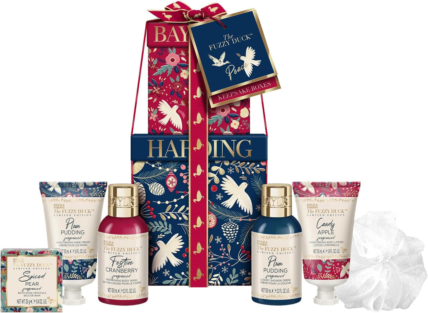 the Fuzzy Duck Winter Wonderland Coffret Cadeau De Luxe (1 Pièce) – Convient Aux Végétaliens
