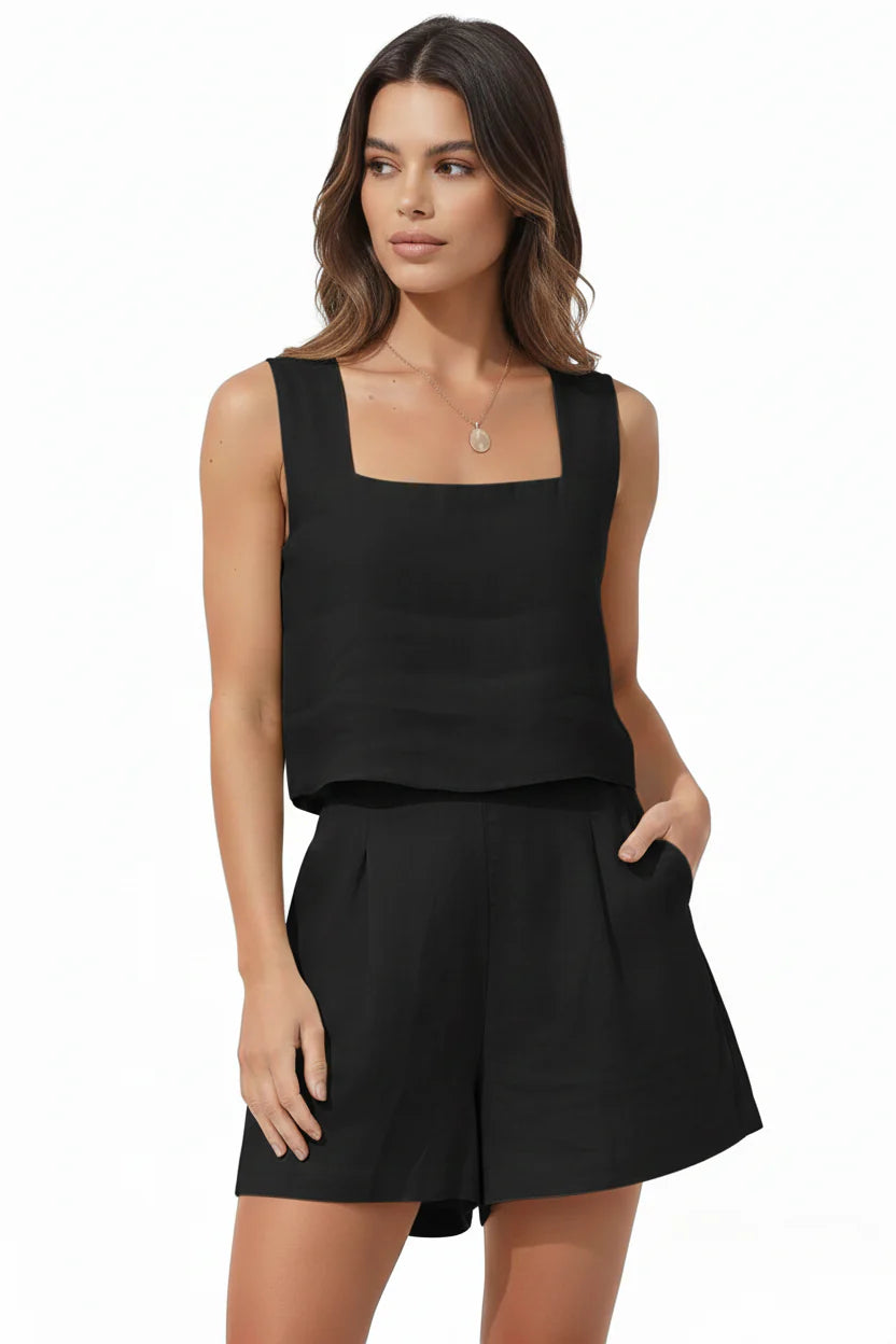 Aurora | Linen Two-Piece Set