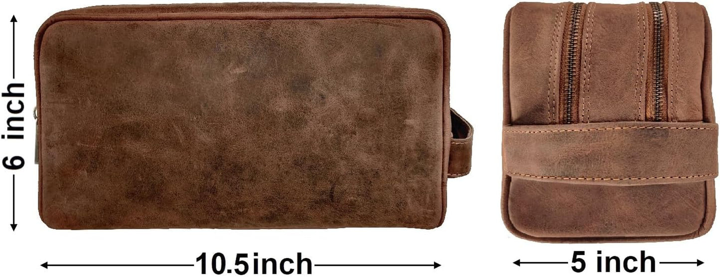 Cuir Trousse De Toilette Homme Voyage - Maquillage Trousse Toilette Femme