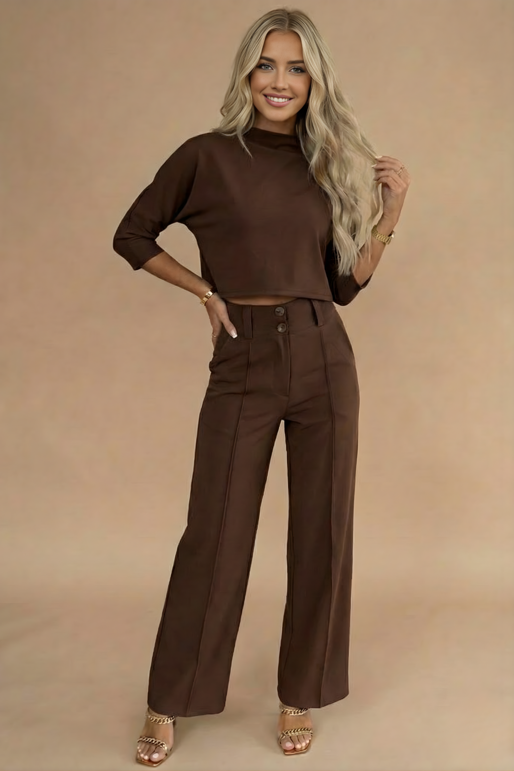 Aoife | Refined Trousers with Tailored Detail