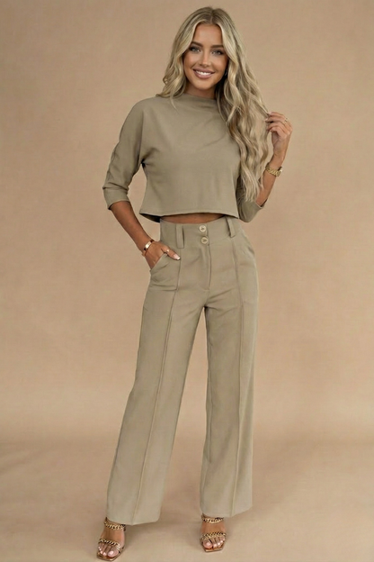 Aoife | Refined Trousers with Tailored Detail