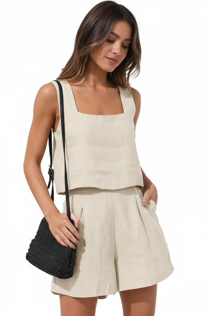 Aurora | Linen Two-Piece Set